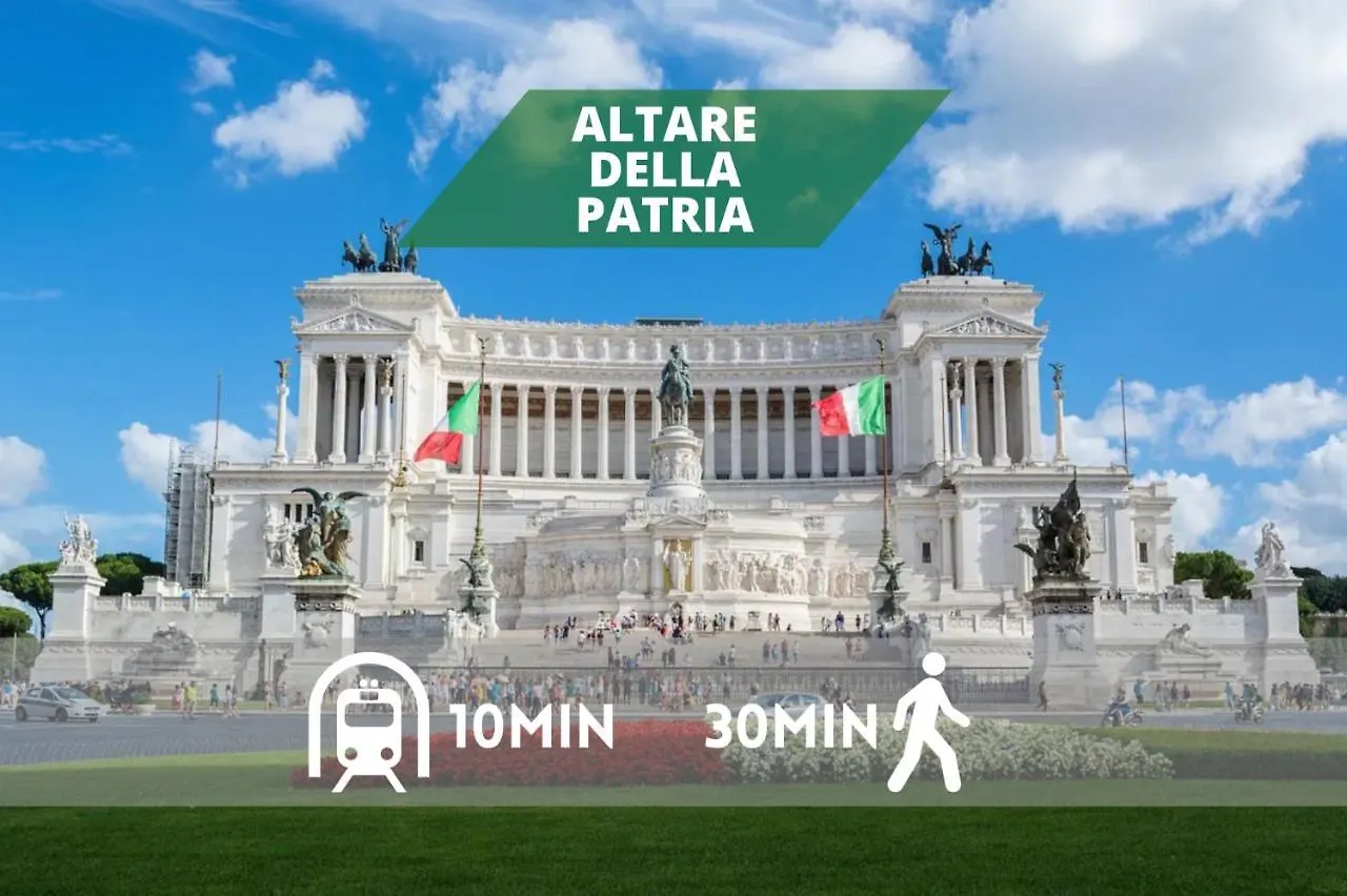 Amazing View Of Rome Free Wi-Fi & Netflix Apartment