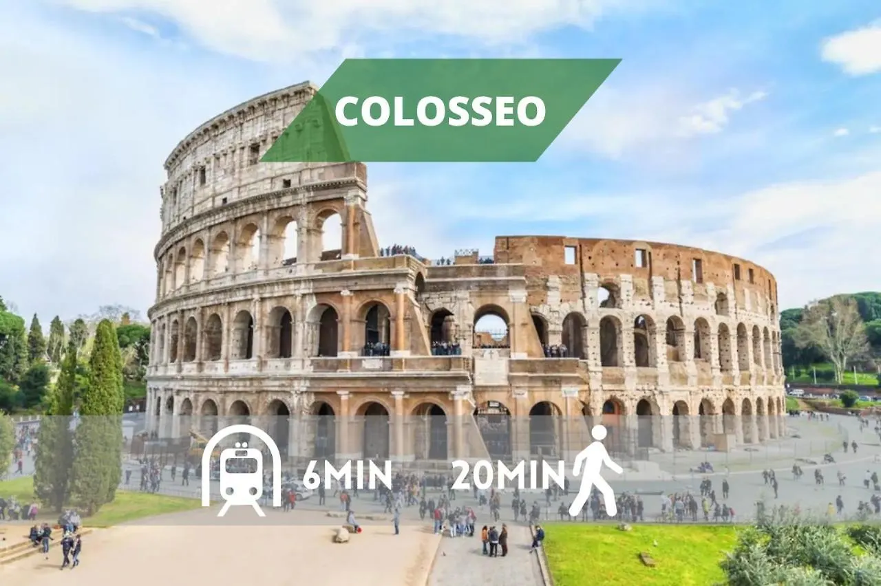 Amazing View Of Rome Free Wi-Fi & Netflix Apartment