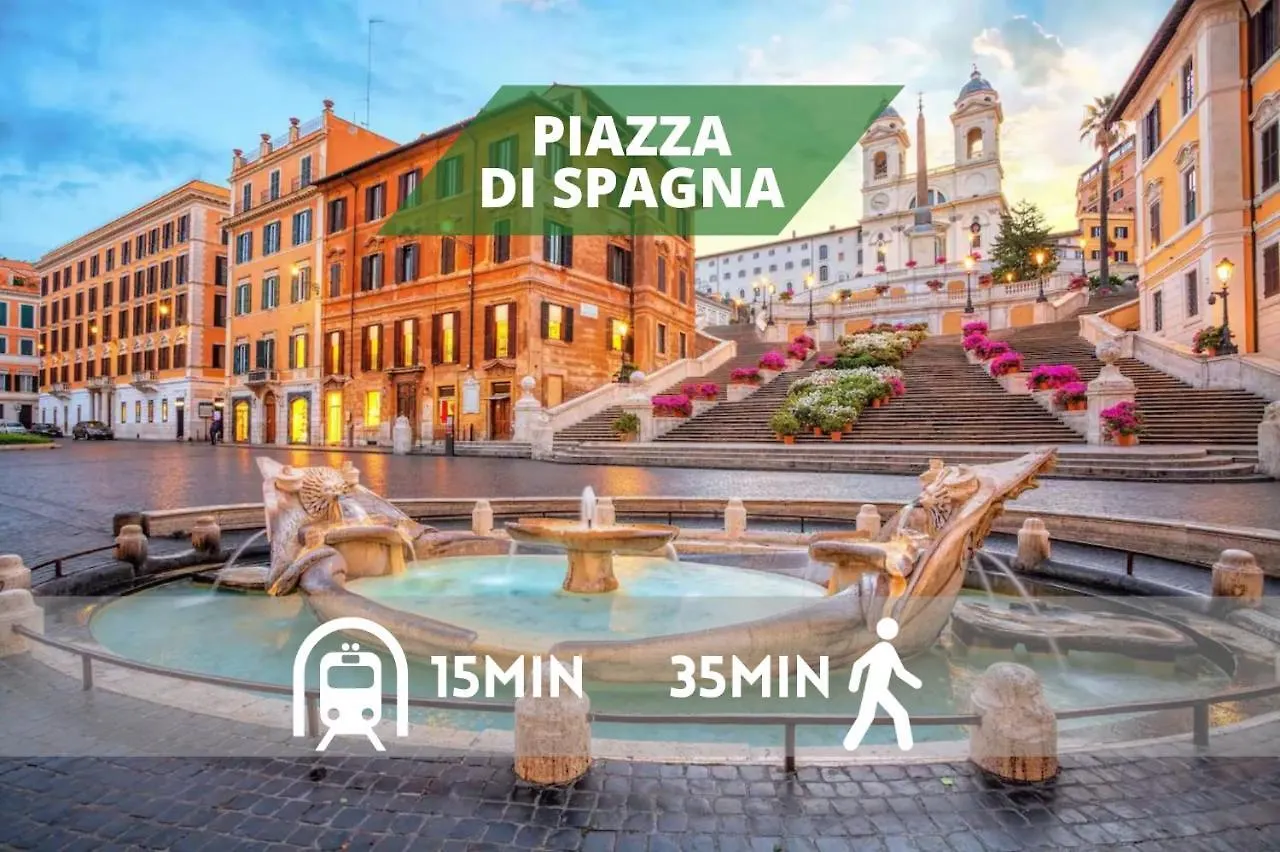 Ferienwohnung Amazing View Of Rome Free Wi-Fi & Netflix 0*,  Italien