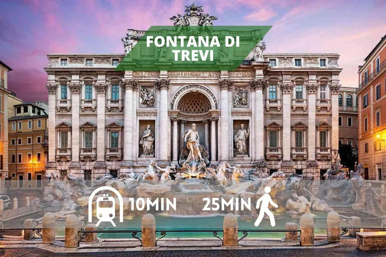 Ferienwohnung Amazing View Of Rome Free Wi-Fi & Netflix 0*,